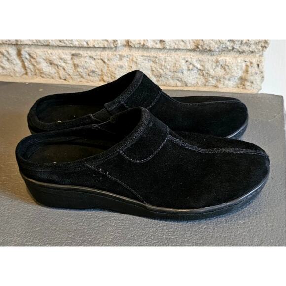 Easy Spirit Women's Black Shana Clog Slipper Shoe Wedge Size 6 Excellent Cond - Picture 8 of 9